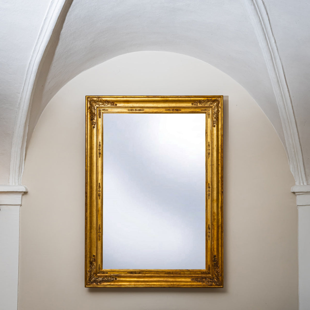 Large Gilt Empire Wall Mirror, Early 19th Century