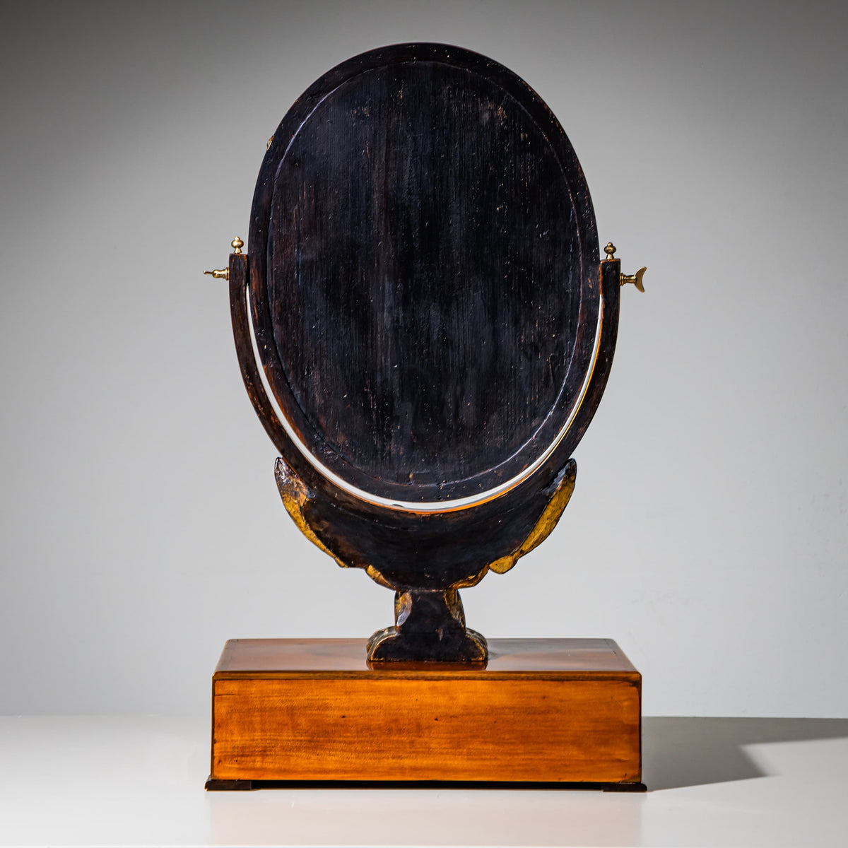 Biedermeier Table Mirror with Eagle, Vienna, Early 19th Century