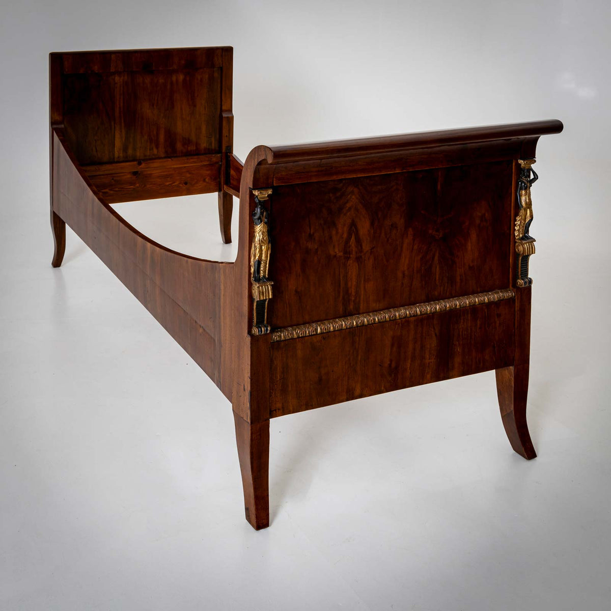 Pair of Viennese Empire Beds, early 19th Century