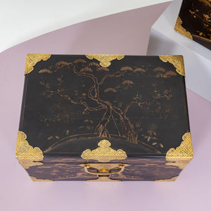 Pair of Gold-lacquer Chests, Japan, Mid-Edo-Period