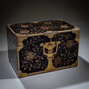 Japanese Lacquer Chest, Edo Period