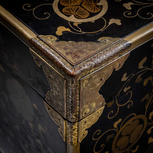 Japanese Lacquer Chest, Edo Period