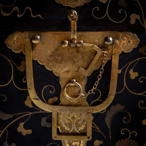 Japanese Lacquer Chest, Edo Period