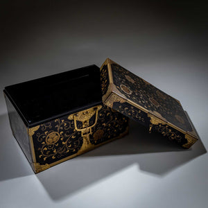 Japanese Lacquer Chest, Edo Period