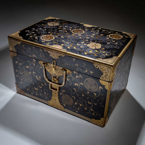 Japanese Lacquer Chest, Edo Period