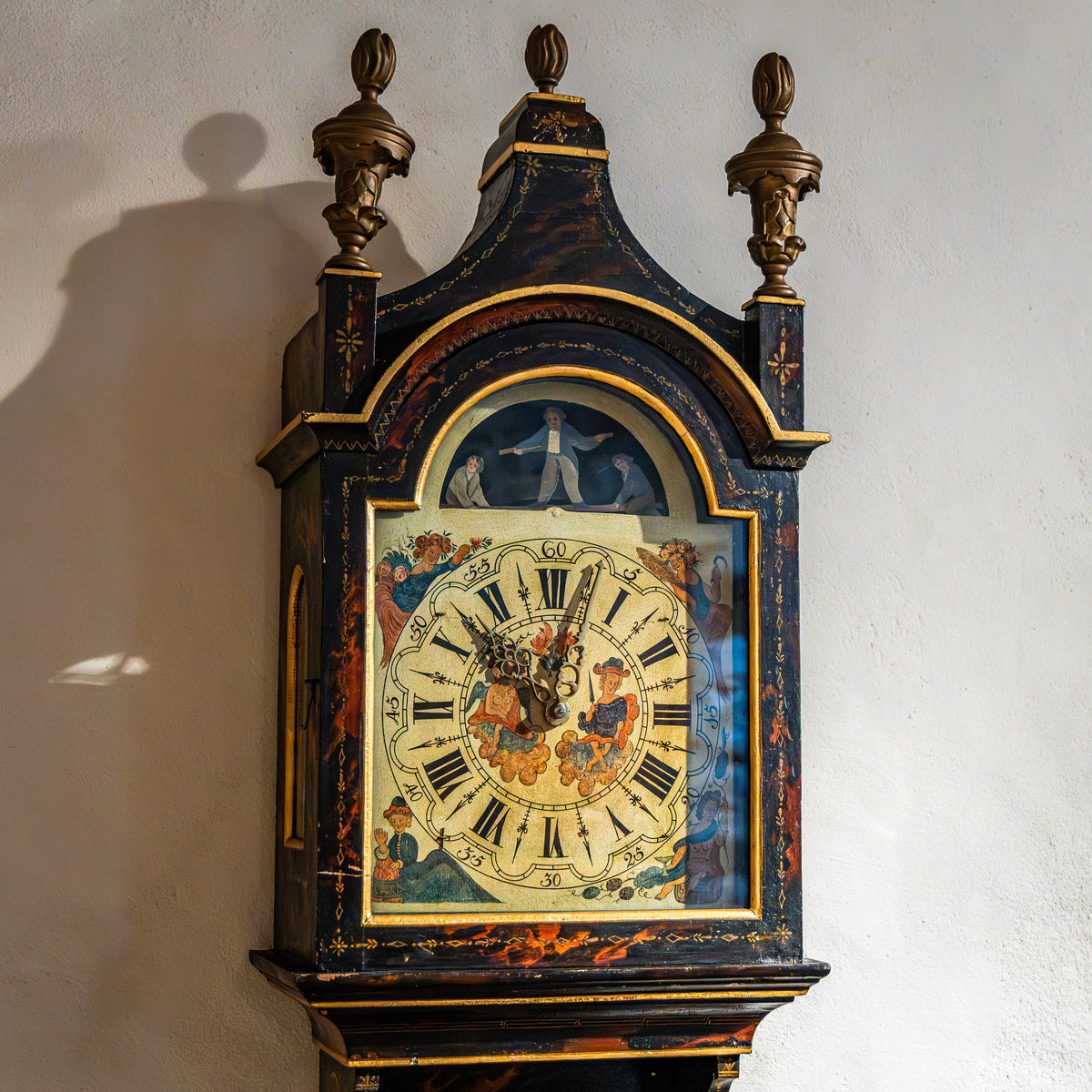 Wall Clock, Netherlands, Mid-19th Century