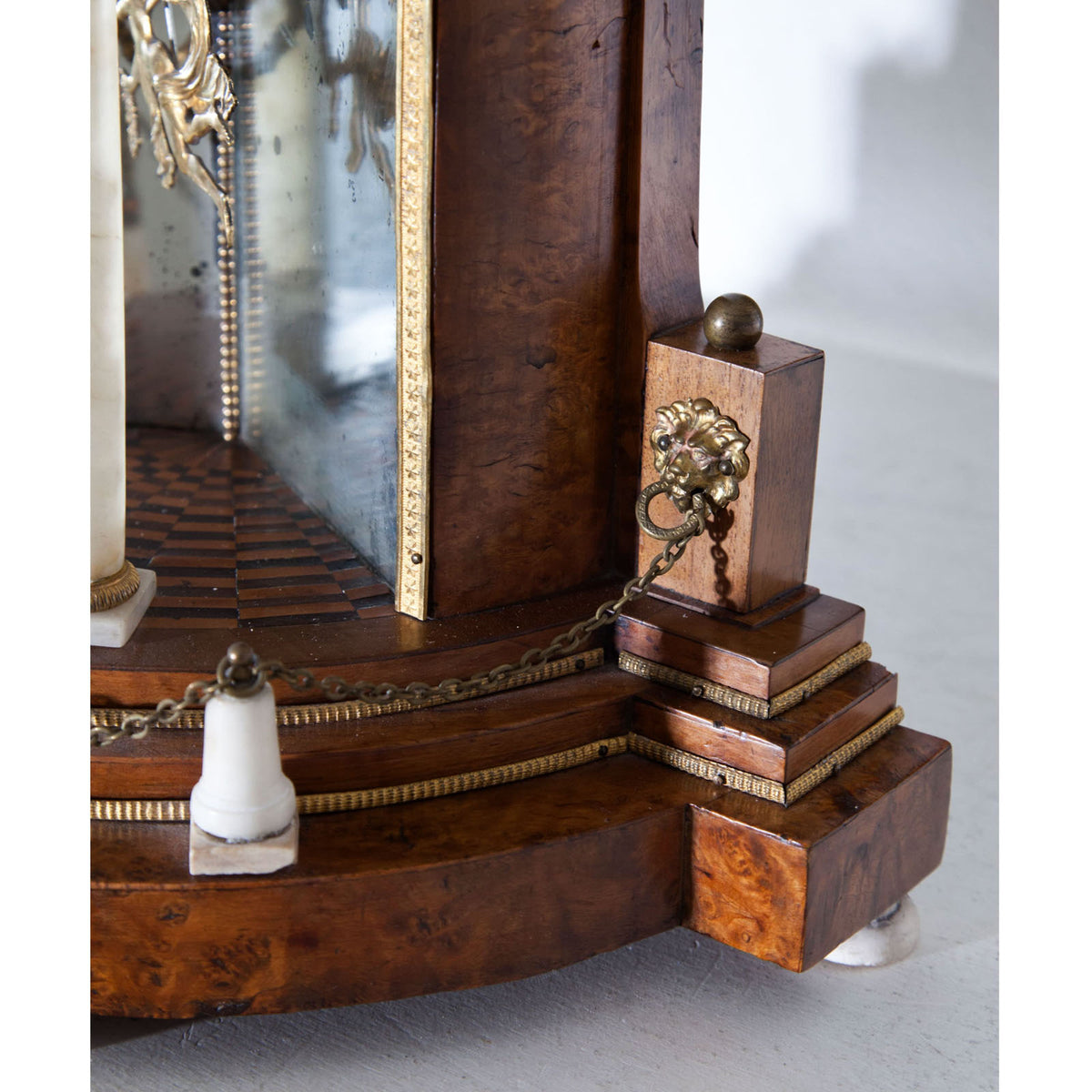 Biedermeier Portal Clock, probably Vienna ca. 1820/30
