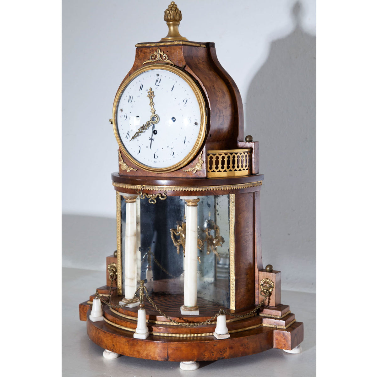 Biedermeier Portal Clock, probably Vienna ca. 1820/30