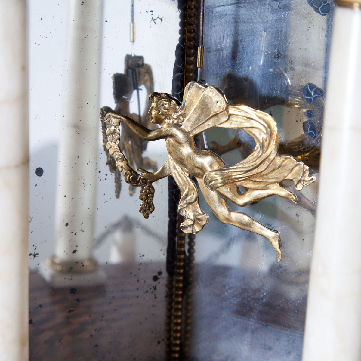 Biedermeier Portal Clock, probably Vienna ca. 1820/30