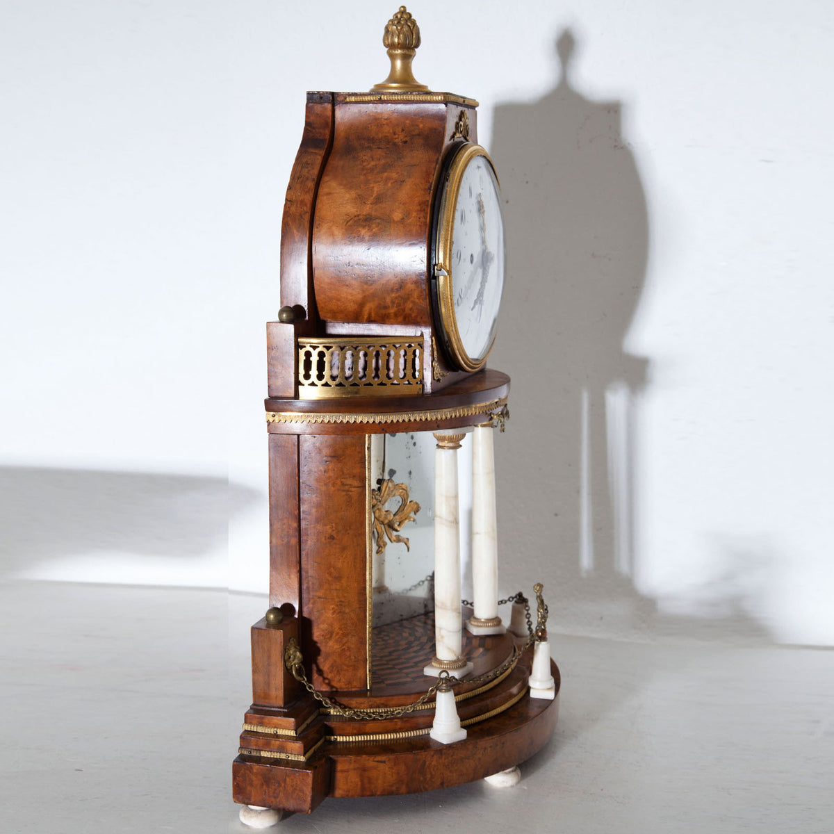 Biedermeier Portal Clock, probably Vienna ca. 1820/30