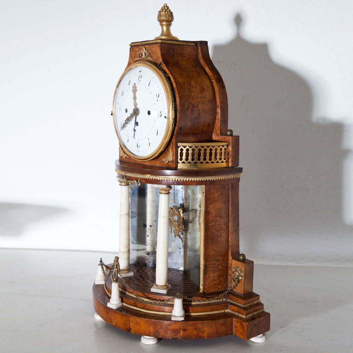 Biedermeier Portal Clock, probably Vienna ca. 1820/30