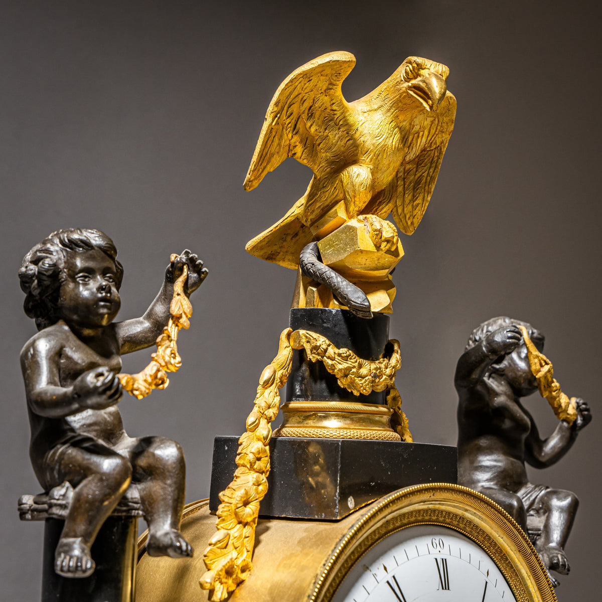 Louis Seize Portal Pendule, Paris Late 18th Century