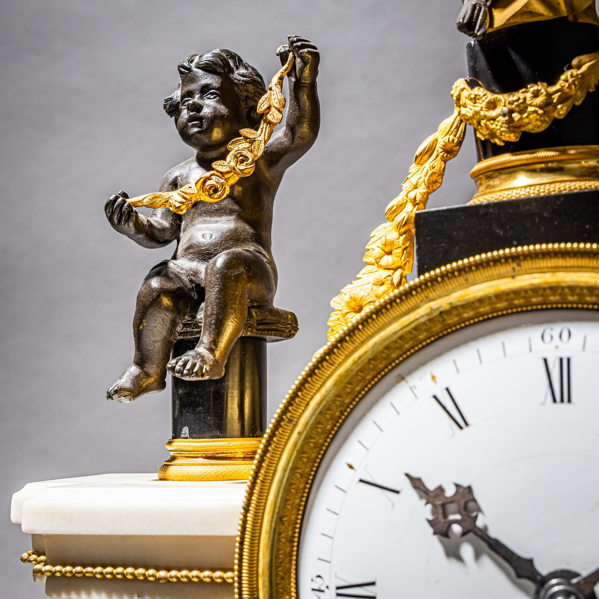 Louis Seize Portal Pendule, Paris Late 18th Century