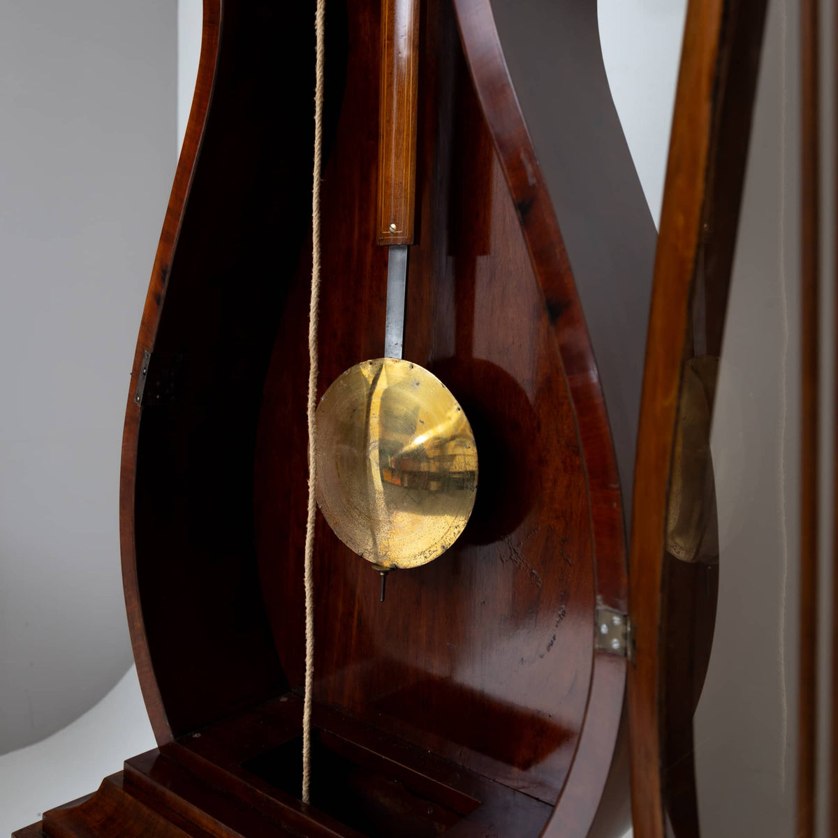 Empire Mahogany Grandfather Clock, early 19th Century