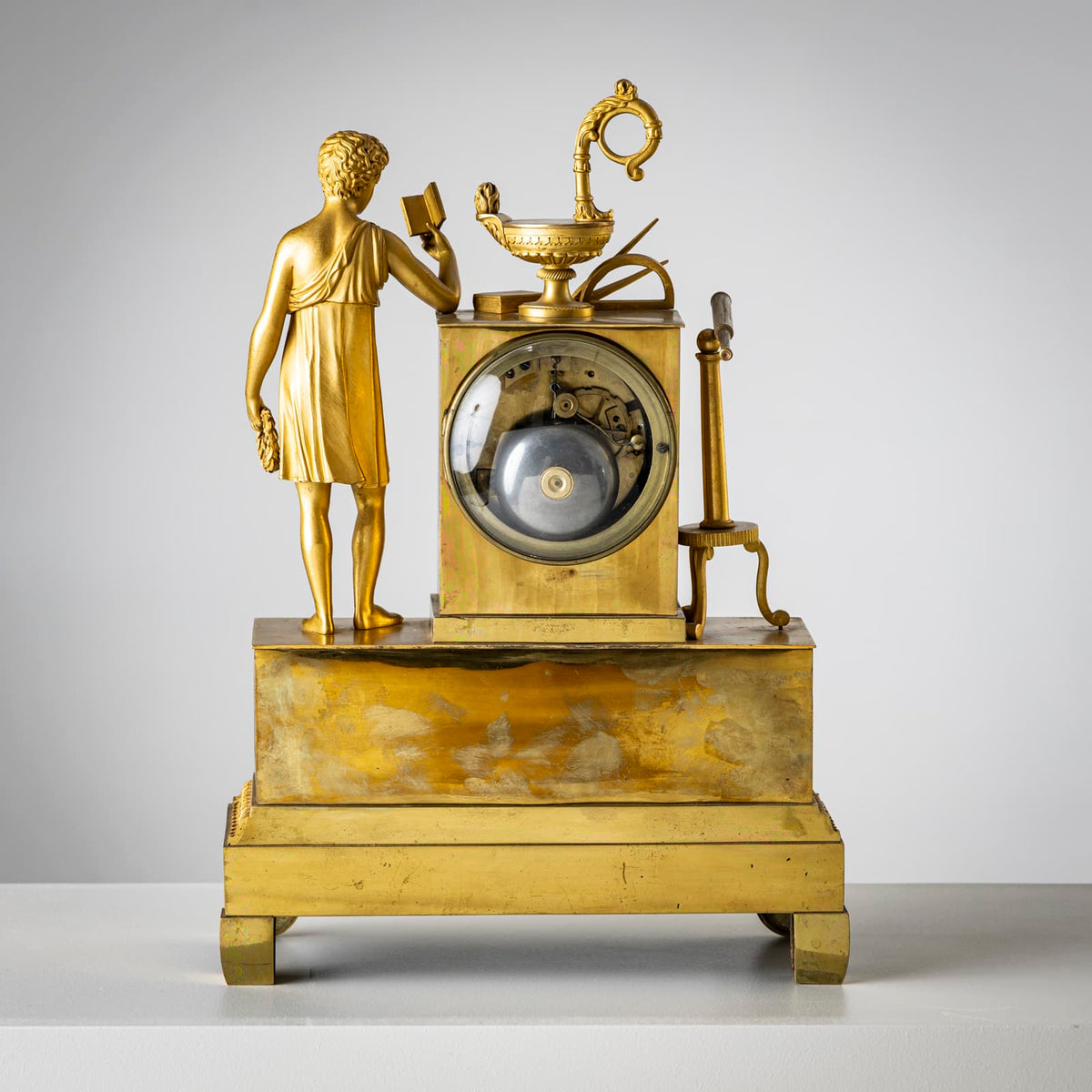 Mantel Clock, Allegory of the Sciences, France around 1830