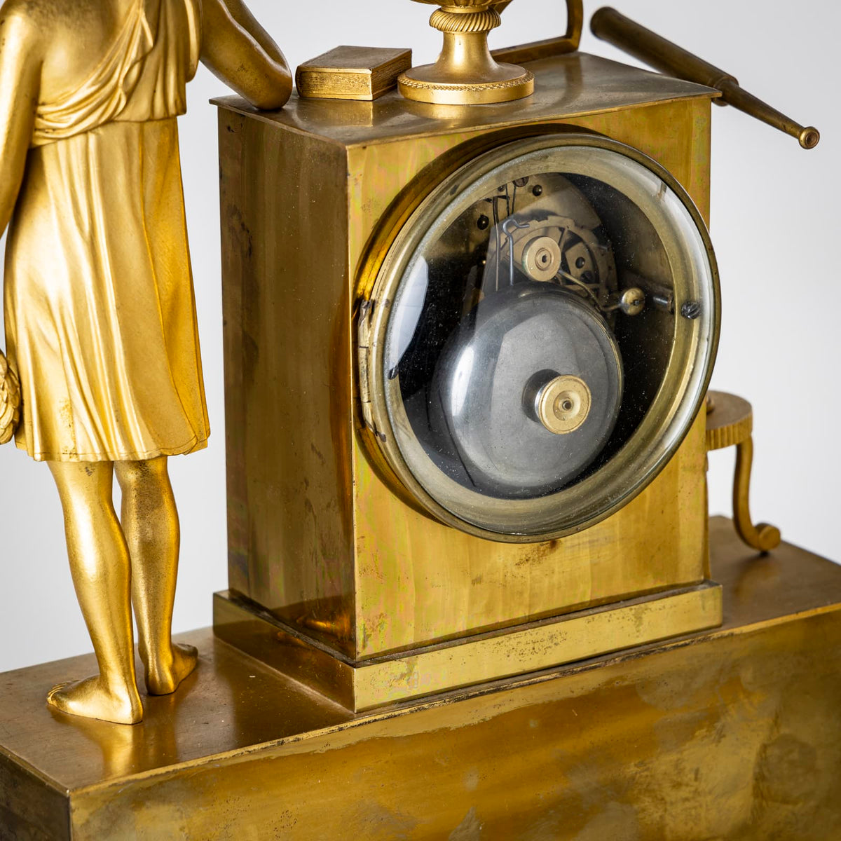Mantel Clock, Allegory of the Sciences, France around 1830