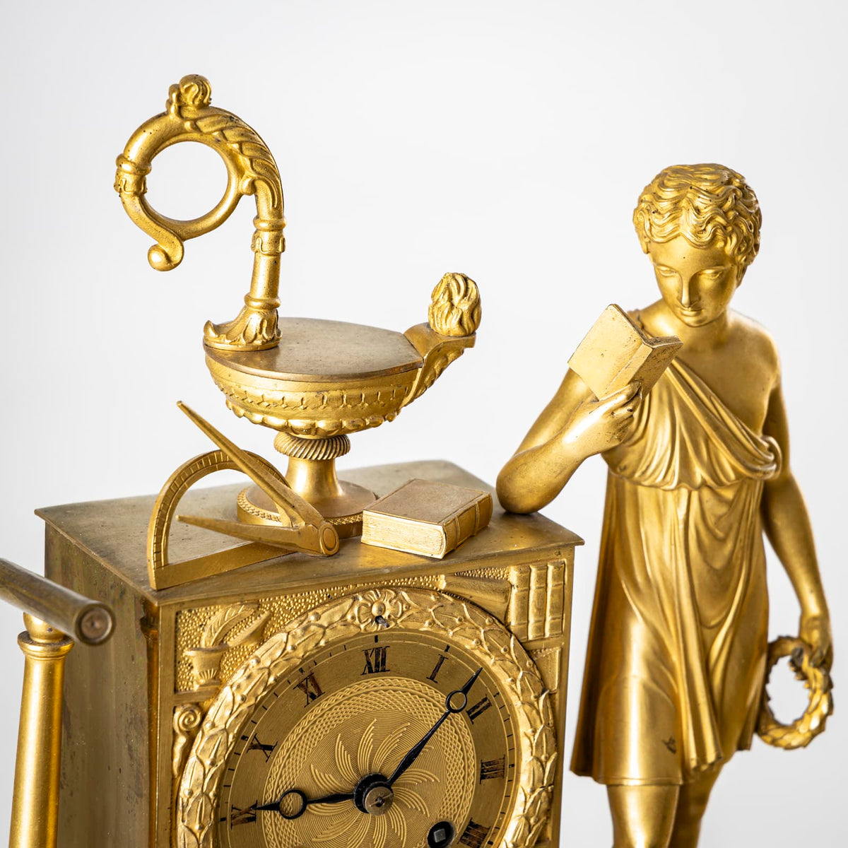 Mantel Clock, Allegory of the Sciences, France around 1830