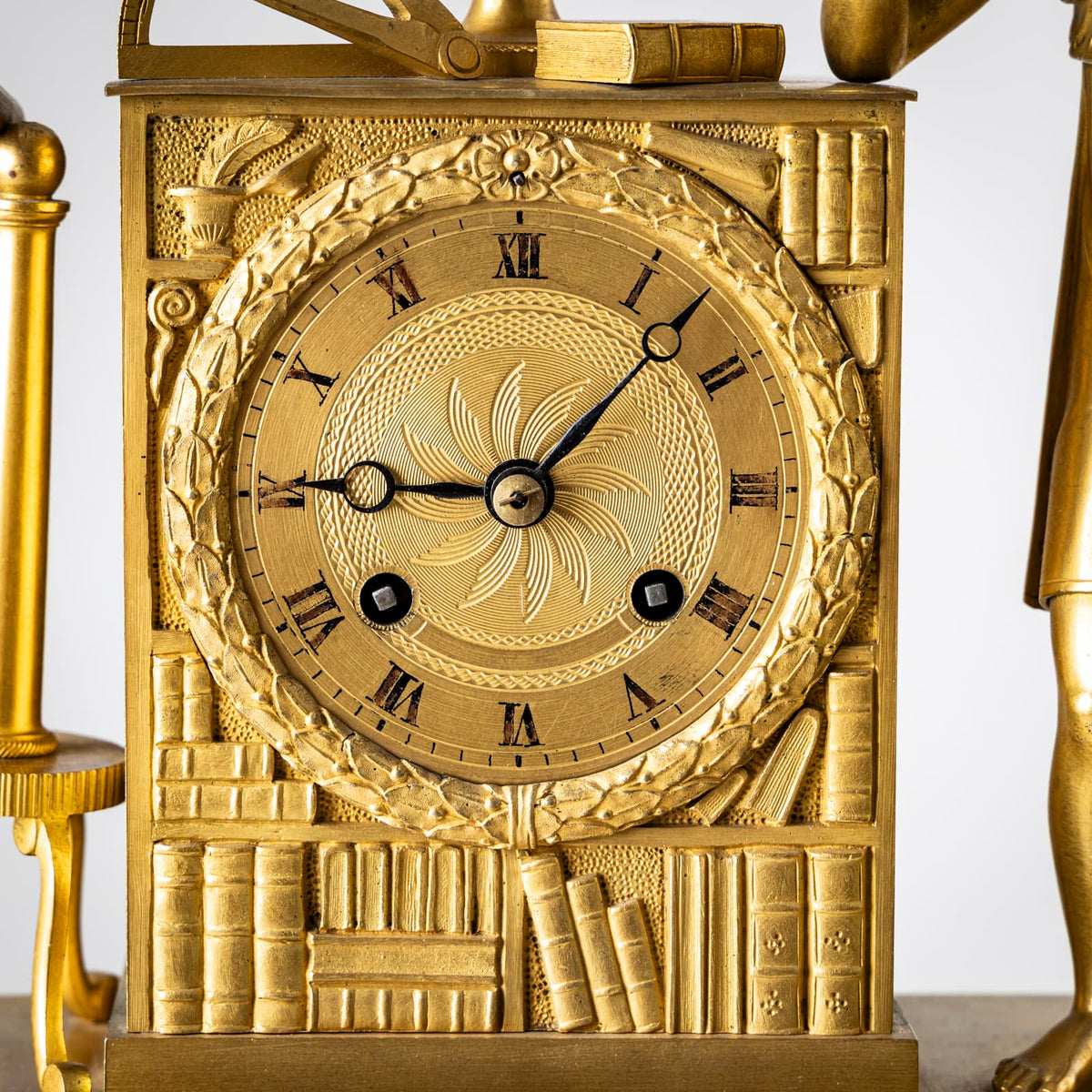 Mantel Clock, Allegory of the Sciences, France around 1830