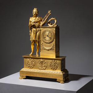 Mantel Clock with Apollo, Early 19th Century