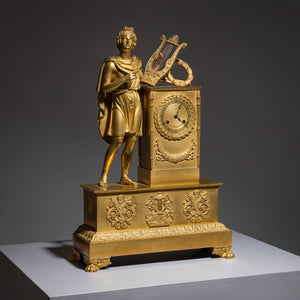 Mantel Clock with Apollo, Early 19th Century