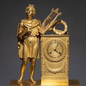 Mantel Clock with Apollo, Early 19th Century