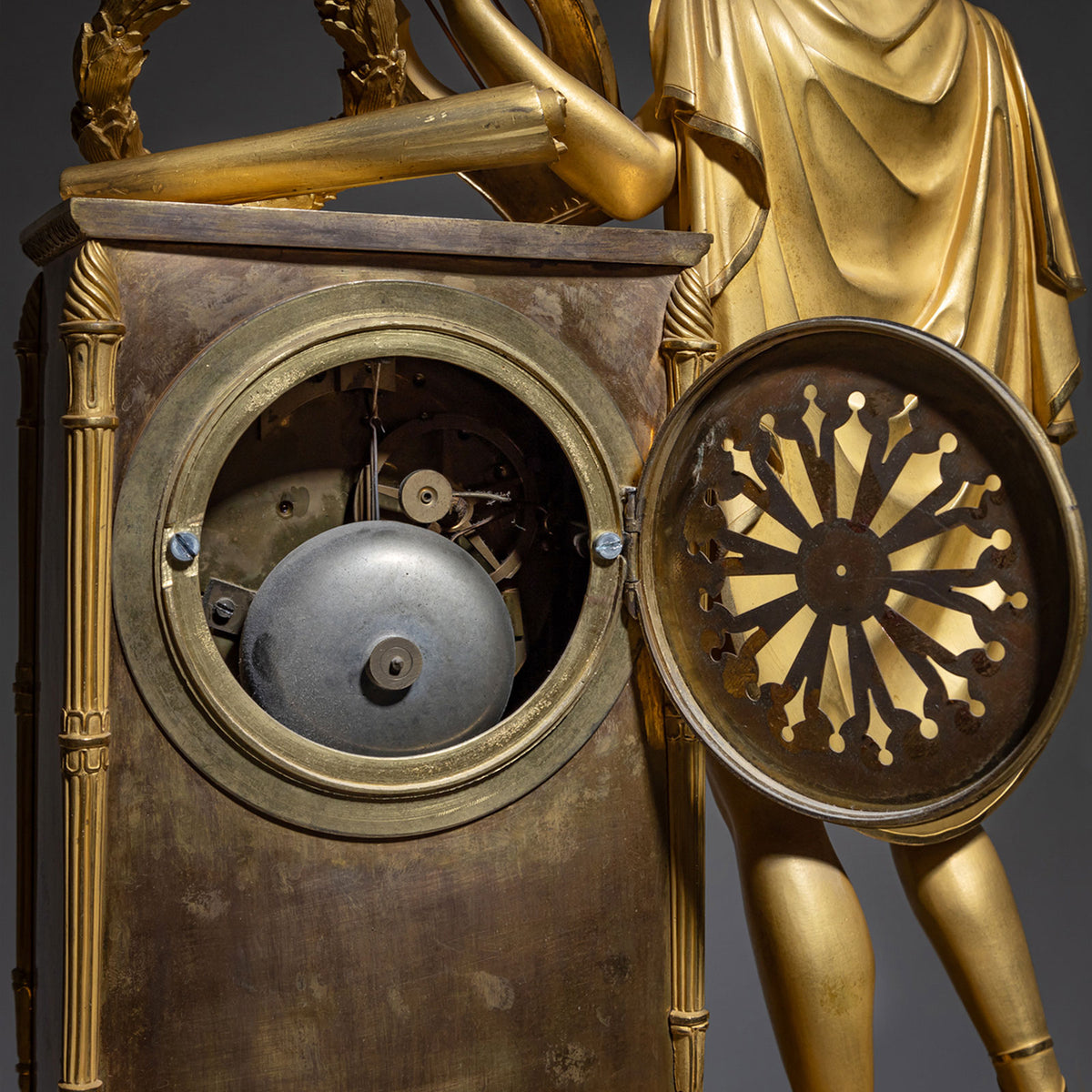 Mantel Clock with Apollo, Early 19th Century