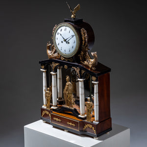 Viennese Portal Clock, 1st Half 19th Century