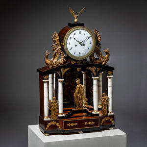 Viennese Portal Clock, 1st Half 19th Century