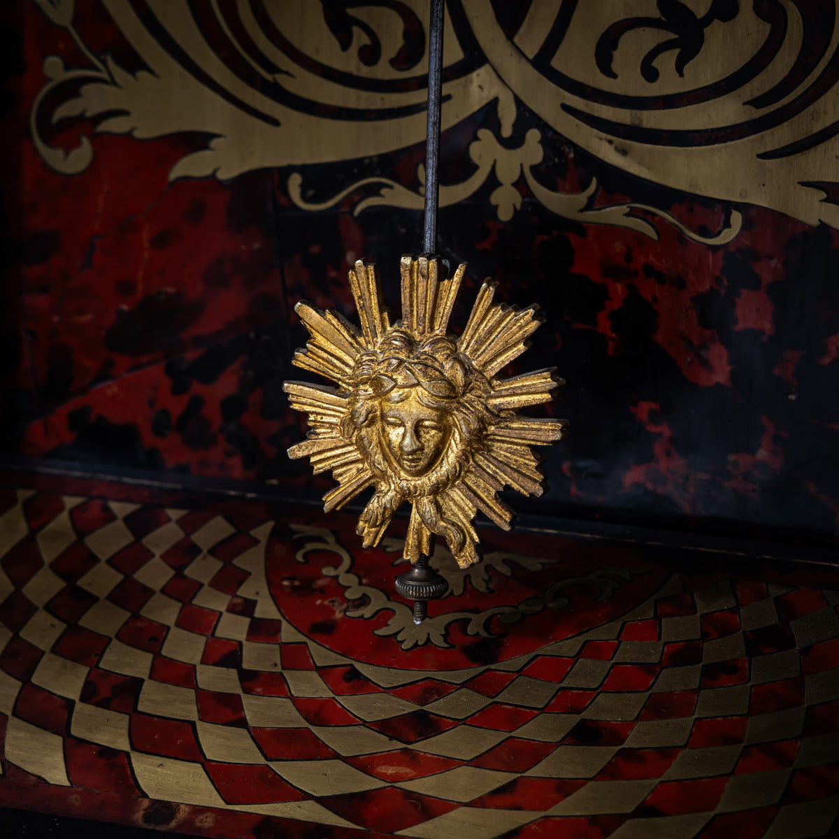 Louis Quinze-style Grand Cartel Clock with Console, signed "Crosnier à Paris", mid-19th century