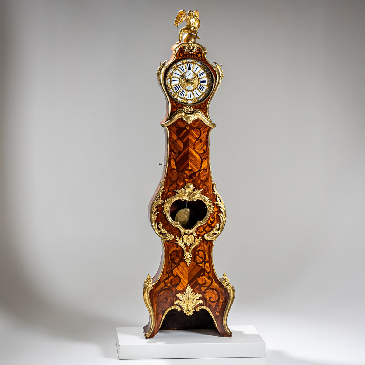 Louis Quinze Standuhr, Frankreich, Mitte 18. Jahrhundert
