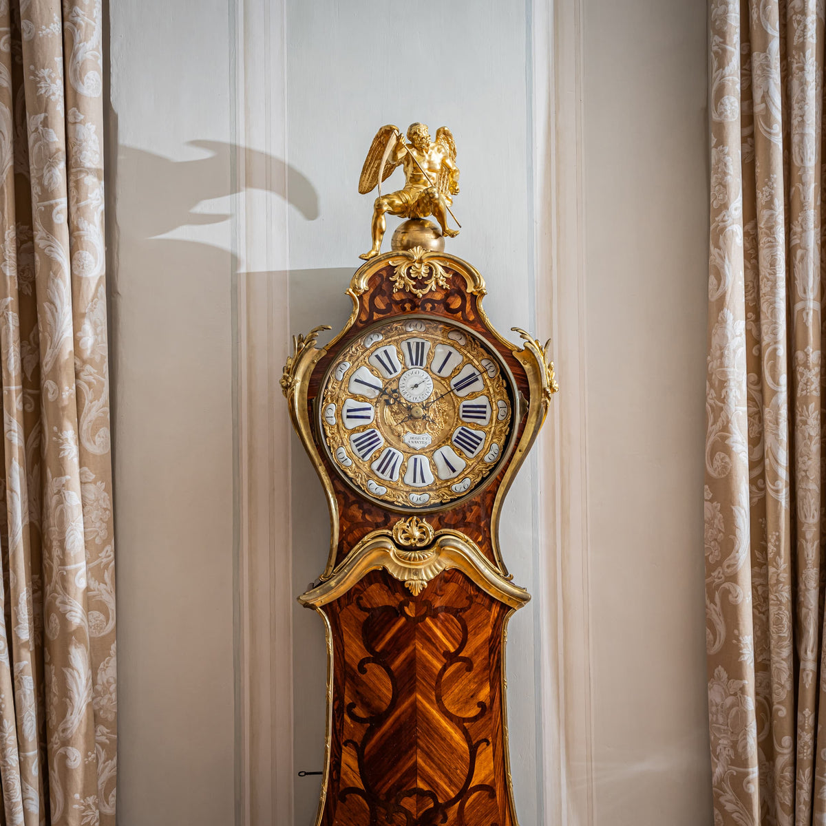 Louis XV Longcase Clock, France, Mid-18th Century