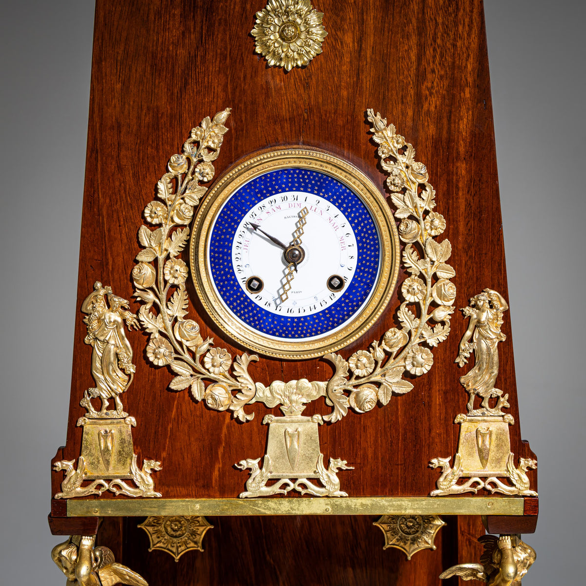 Große pyramidale Pendule von Maison Balthazard, Paris, Anfang 19. Jahrhundert