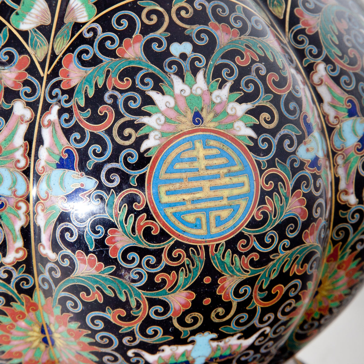 Cloisonné-Vase, c. 1900