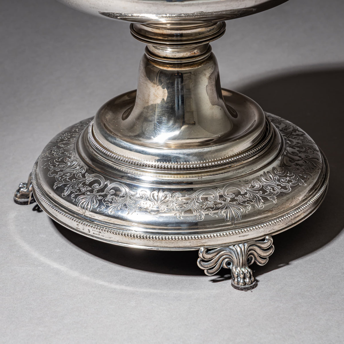 Deckelschale aus Silber, Johann George Hossauer (1794-1874), Berlin um 1835