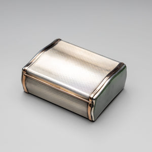 Silver casket with Jade