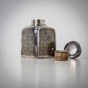 Russian silver Tea Caddy, Moscow 1870