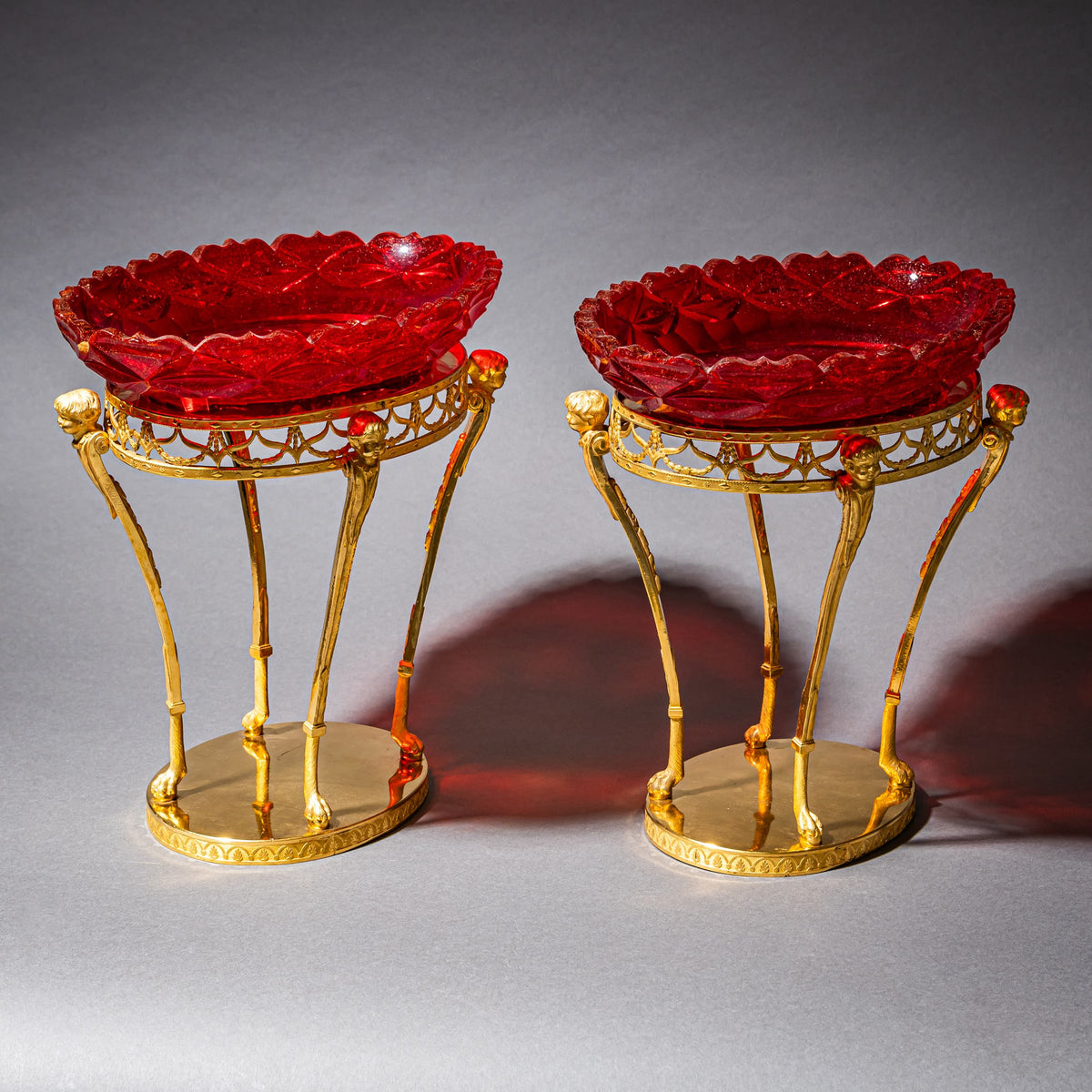 Pair of Centrepieces, Russia, early 19th Century