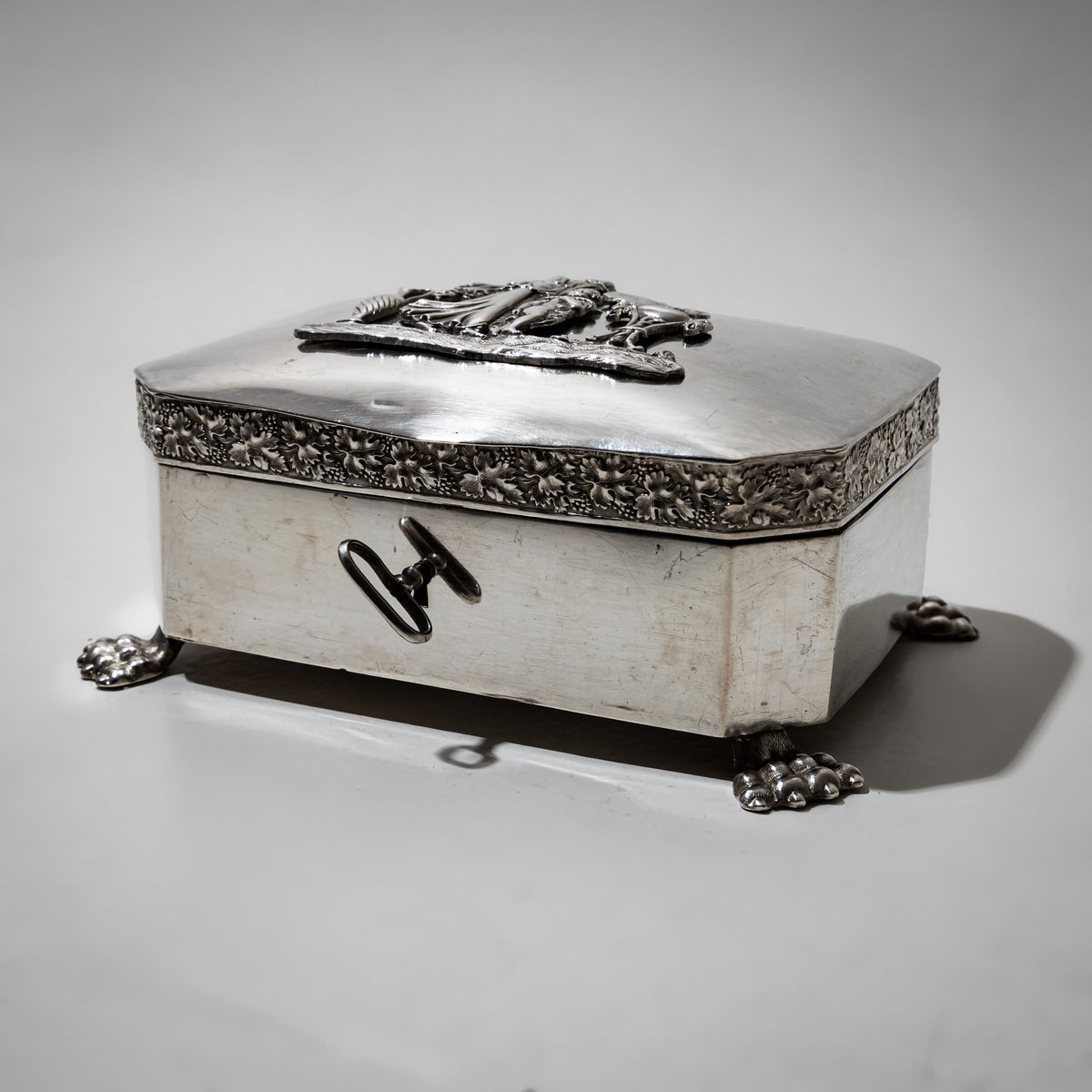 Silver Sugar Bowl, Gebrüder Gerike, Berlin, 1830–1840