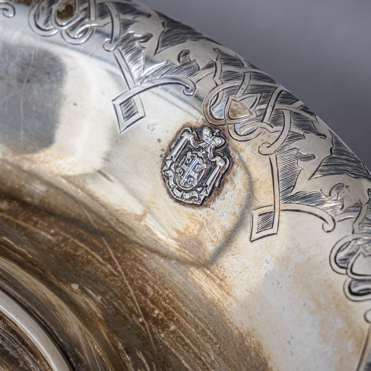 Silver Bowl by Mayerhofer & Klinkosch, 18 Lot, Vienna 1863