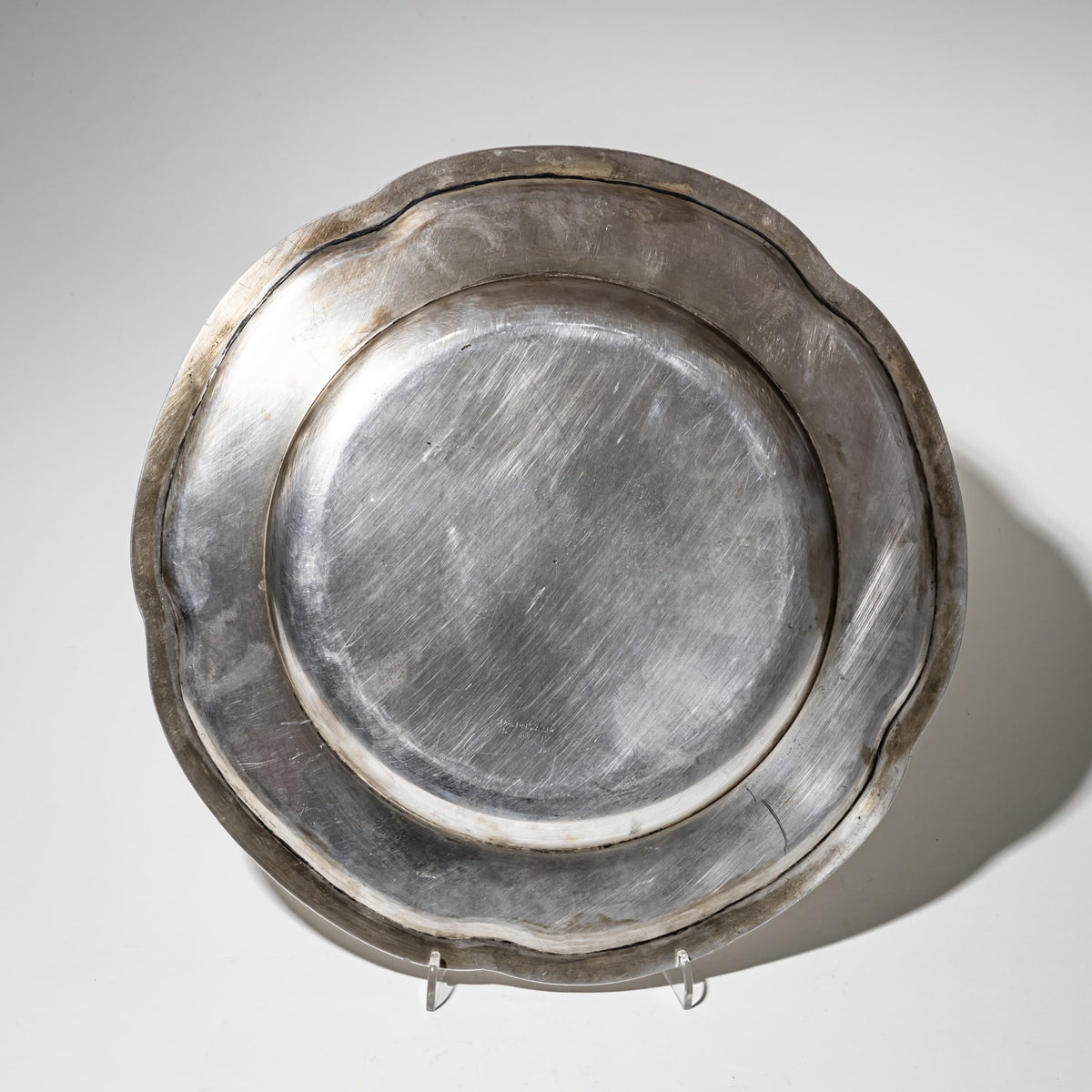 Set of four Silver Charger Plates, Friedländer Berlin, c. 1900