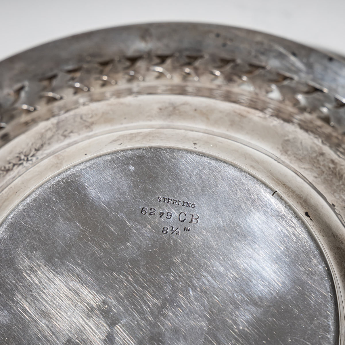 Serving Bowl in Sterling Silver with Handle