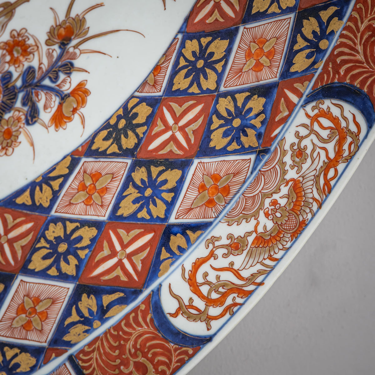 Large Imari Wall Plate, Japan, Meiji Period (1868–1912)