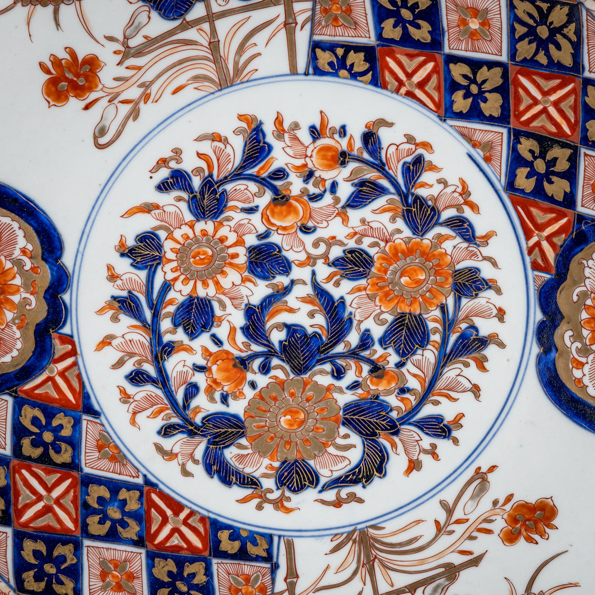 Large Imari Wall Plate, Japan, Meiji Period (1868–1912)