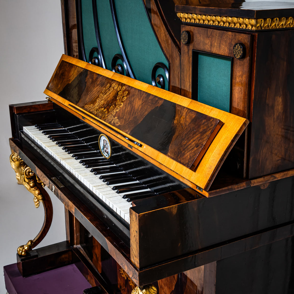 Giraffe Piano by Christoph Ehrlich zu Bamberg, around 1820