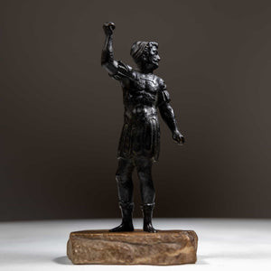 Bronze statuette of a Venetian mercenary, Italy 16th/17th century