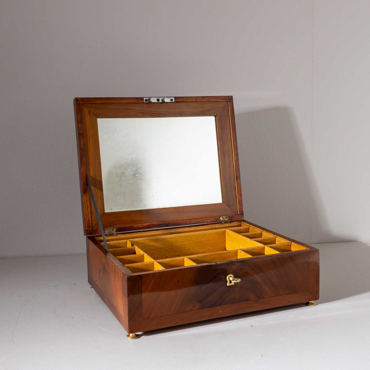 Biedermeier Jewelry Box, Mid-19th Century