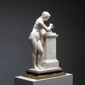 Marble Sculpture of a Nymph, 19th Century