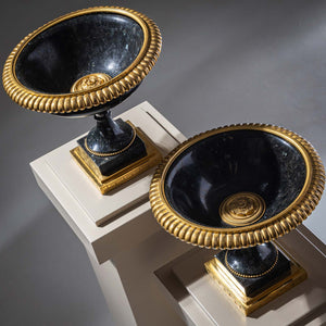 Pair of Russian Tazzas, 19th Century