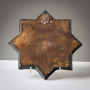 Star-shaped Ceramic Tile, probably Persian School