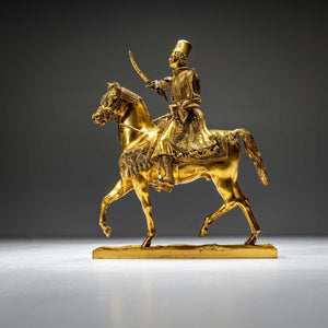 Equestrian statue of Otto I, King of Greece (1815-1867), 2nd Third 19th Century